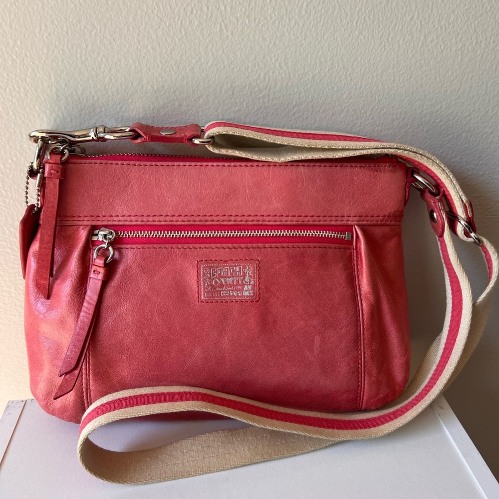Vintage Pink Coach Poppy RARE